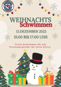 Read more about the article Weihnachtsschwimmen am 13. Dezember 2023